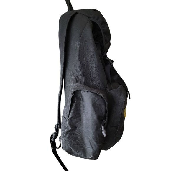 Adidas Black & Yellow Backpack With Logo Patch - Picture 4 of 12